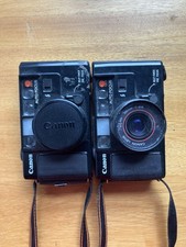2 CANON AF35M 35MM Cameras with original cases
