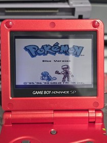 Pokemon Blue Gameboy Authentic Game Nintendo 1998 Tested Battery Saves 