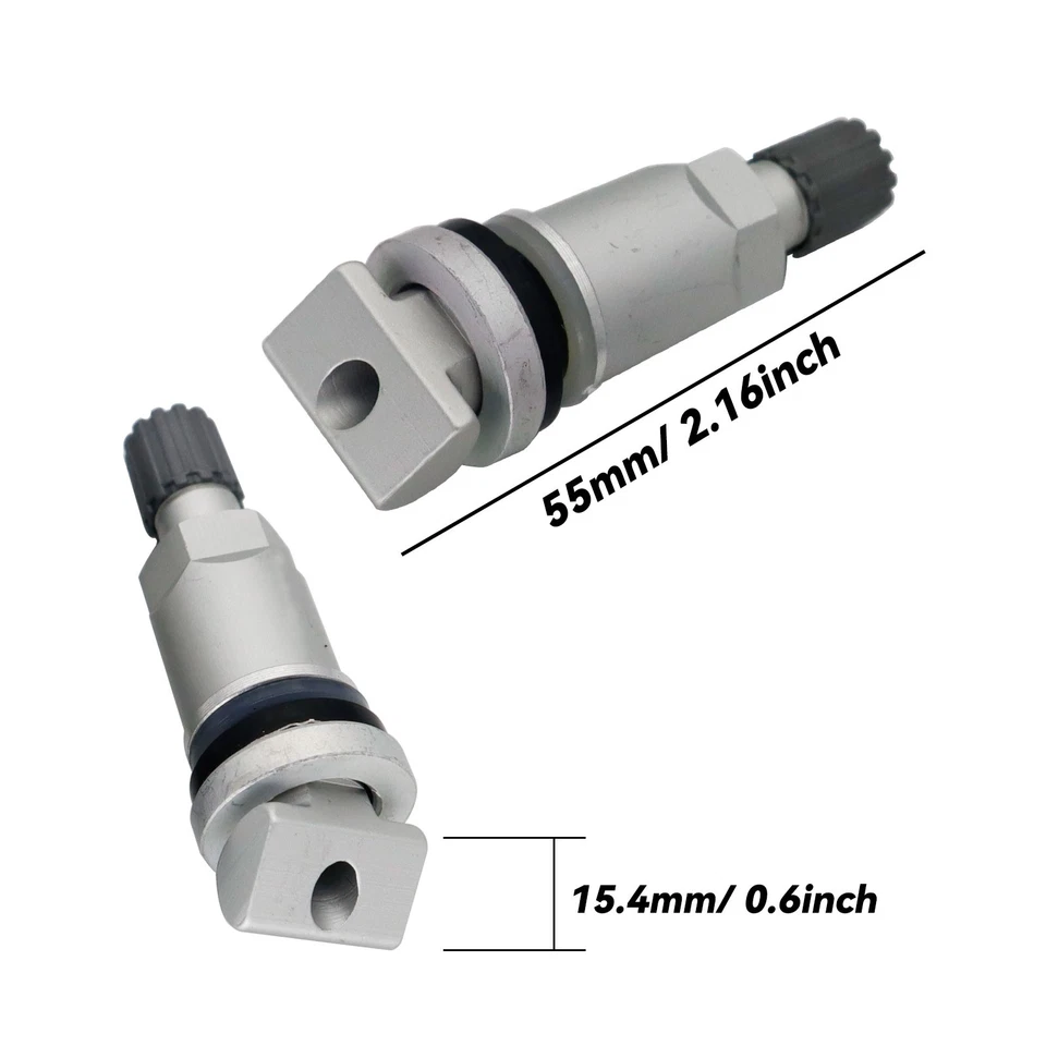 4x Tyre TPMS Pressure Sensor Valve Stem Repair Kit Fit Mercedes Benz C E-Cla SLK - Изображение 4 из 4