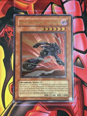 Destiny Hero - Dasher (Ultimate Rare) POTD-EN017 Power of the Duelist Unlim LP