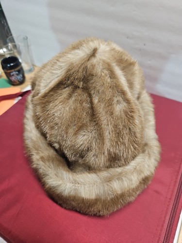 Cappello visone biondo taglia med vintage anni 60 usato (JA) - Foto 4 di 9