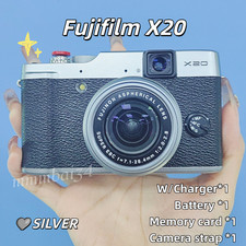 Fujifilm X20 12MP 2/3-inch CMOS Sensor 4x Optical Zoom Compact Digital Camera