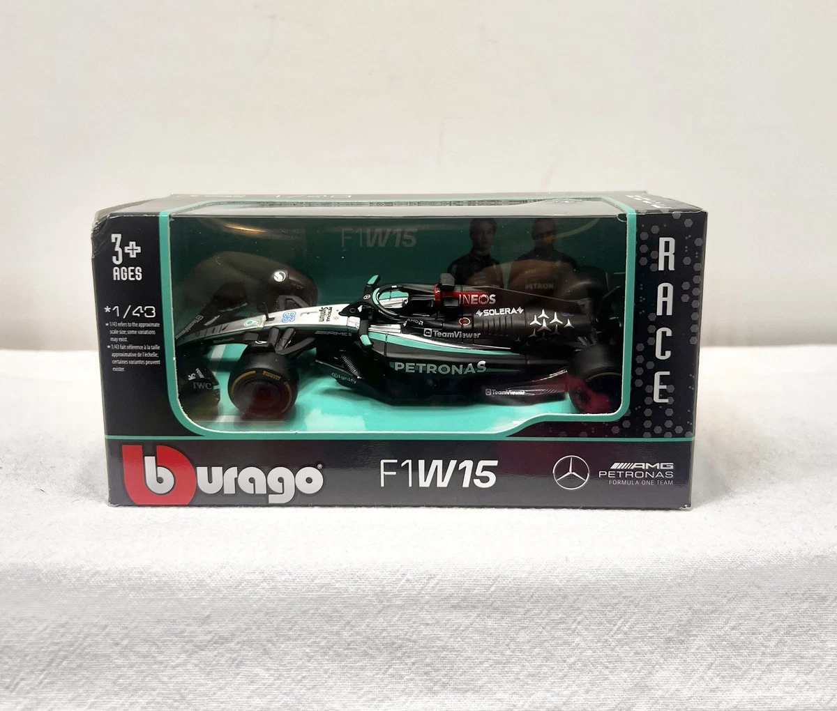 1:43 Diecast Formula 1 Cars Lewis Hamilton for sale | eBay