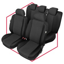 Autositzbezüge Schonbezüge Sitzbezug Set Auto Schwarz für Mercedes E Klasse W210 Autositzbezüge Schonbezüge Sitzbezug Set Auto Schwarz für Mercedes E Klasse W210