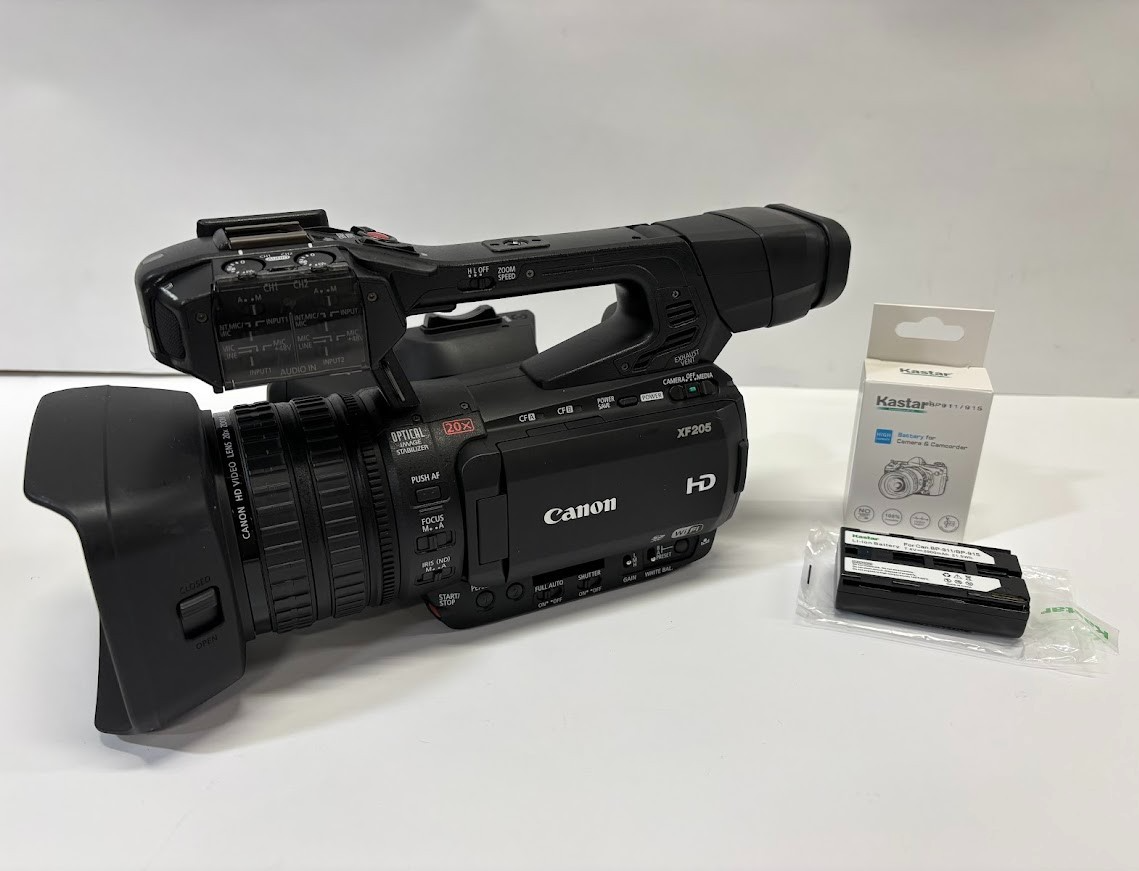 ジャンク　Canon XF205 業務用ビデオカメラ XF205 - キヤノンカメラミュージアム