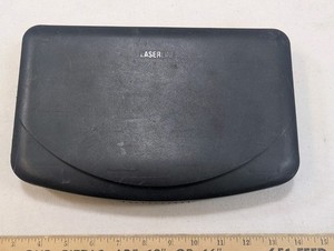 Vintage LaserLine Flip Disc 24-CD Hard Shell Storage Case Black Good Condition.