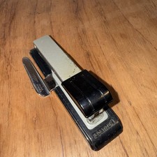 Vintage BOSTITCH B8 Standard Desk Stapler W/Staple Remover USA 5.25 Silver Works