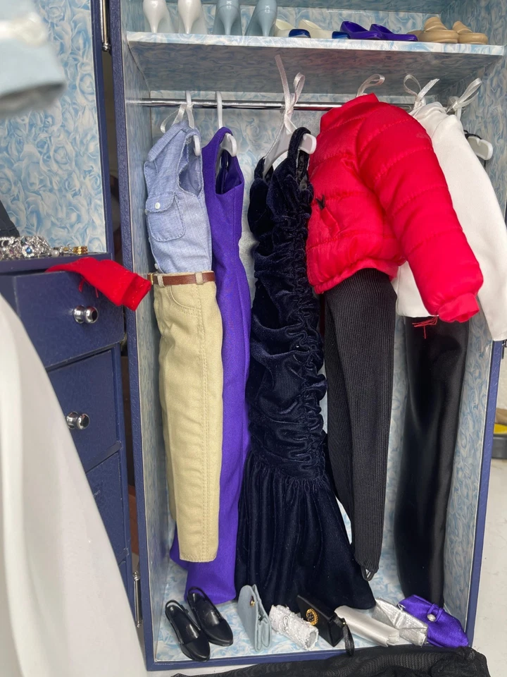 Franklin новый чехол/сундук для принцессы Дианы одежды и аксессуаров. - Изображение 2 из 4