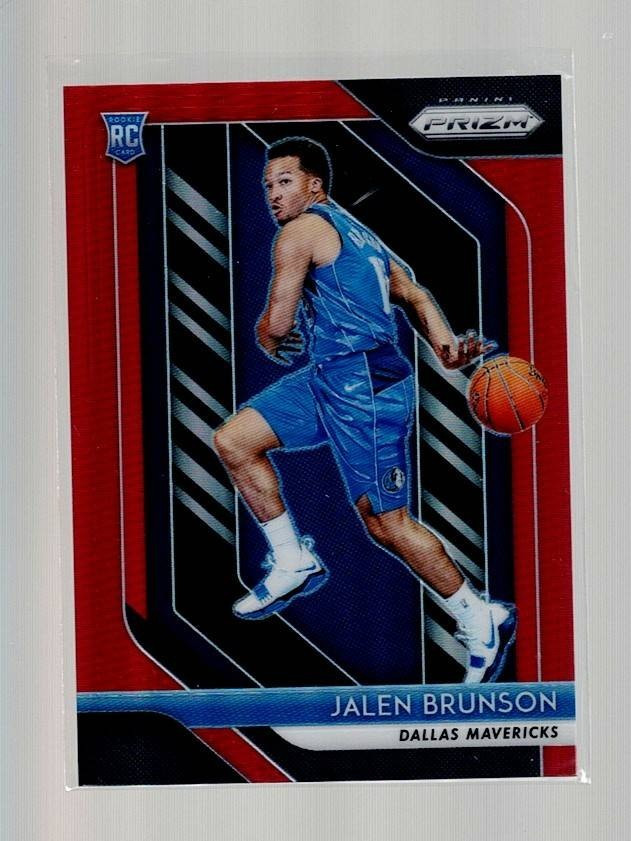 #250 red prizm JALEN BRUNSON rc 2018 19 PANINI PRIZM 205/299 rookie