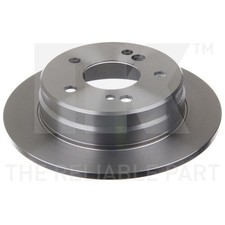 2x Bremsscheibe NK Neu für Mercedes-Benz 124 Coupe C-Klasse hinten voll Ø 258 mm