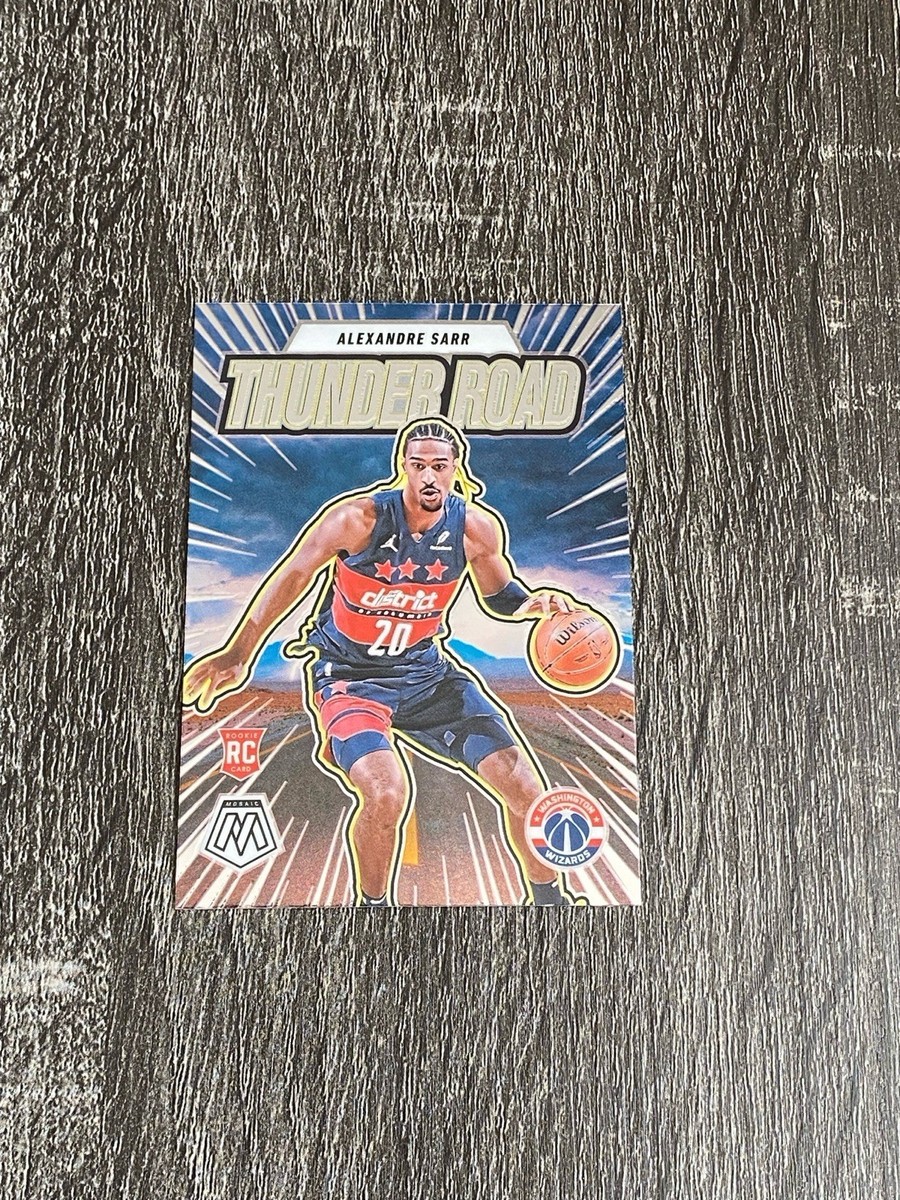 2024-25 Mosaic Thunder Road Alexandre Sarr RC #19 | Washington