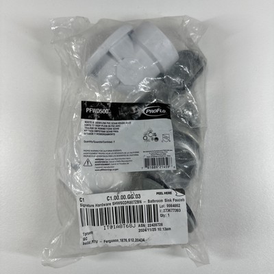 NEW ProFlo PFW0500 Tub Shower Drain Waste Overflow PVC SCH 40 Rough-in Kit