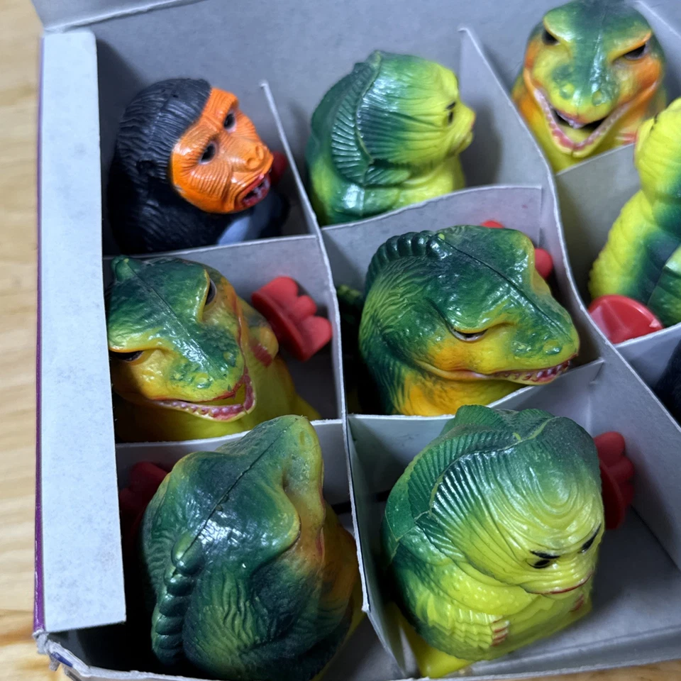 Estuche Completo Vintage Wind up Sparking Super Monsters Little Walkers ¡Nuevo Stock Antiguo!! Foto 4 de 4