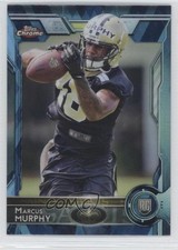 2015 Topps Chrome Rookies Hot Box Blue Diamond Refractor Marcus Murphy #143 0c6