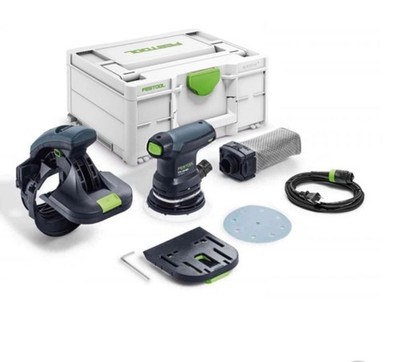 Festool ETS 125 REQ-Plus 125mm (5-Inch) Random Orbital Sander Systainer3 Edge