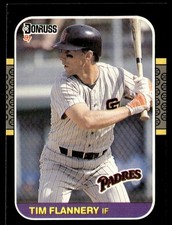 1987 Donruss Tim Flannery San Diego Padres #287