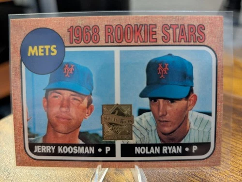 1998 Topps Nolan Ryan Rookie Card Reprint #1 - 1968 Rookie Stars New York Mets