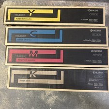 Brand New Genuine Kyocera TK-8507 Set of Four Toner Cartridges M,C,K,Y Sealed