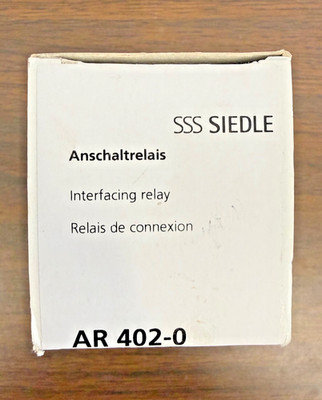 SSS Siedle AR 402-0 Interfacing relay
