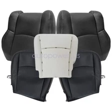 For 2013-2018 Dodge Ram 1500 2500 Front Leather Seat Cover / Bottom Foam Cushion