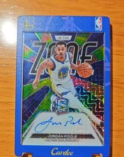 Panini Spectra 2021-22 Jordan Poole Warriors In the Zone Autograph #ITZ-JPL