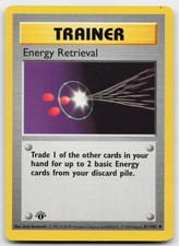 Energy Retrieval [1st Edition] #81 Prices | Pokemon Base Set