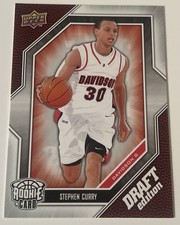 2009-10 Upper Deck UD Draft Edition - #34 Stephen Curry WARRIORS ROOKIE CARD RC. rookie card picture