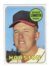 1969 Topps Baseball Denver Lemaster # 96 NMT