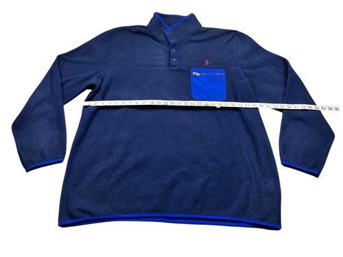 Polo Ralph Lauren Mens 2XLarge Long Sleeve Sweater Jumper Pullover Blue Casual - Picture 4 of 6