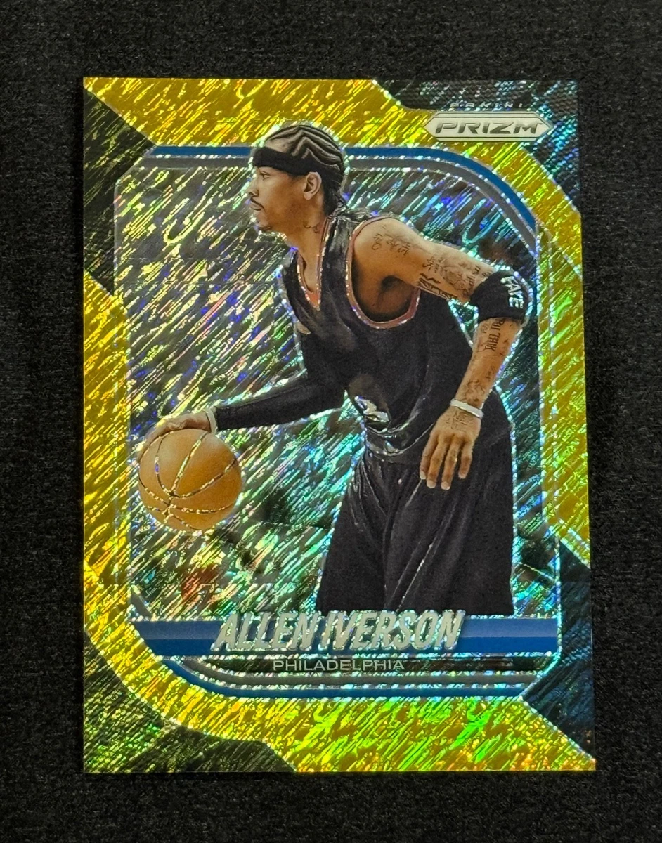 Allen Iverson Basketball Serial Numbered Sports Trading Cards
