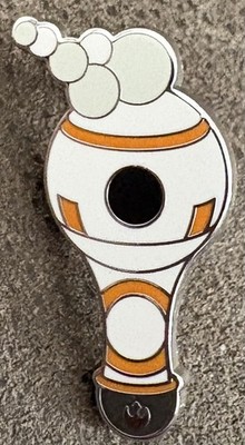 BA Disney DLR Pin Hidden 2025 Disneyland Bubble Wand BB-8 Star Wars