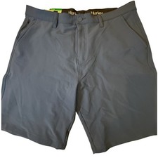 Hurley Mens Regular Fit Hybrid Shorts Blue 4-Way Stretch Water Repellent 38