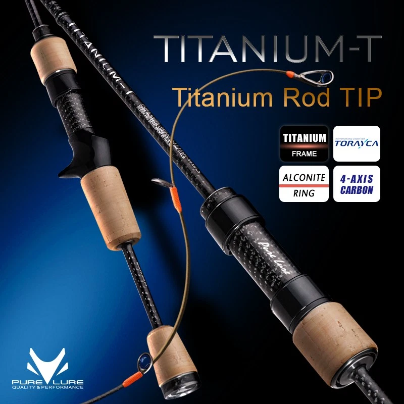 PURELURE TITANIUM-T TH-532XULS-F Titanium Tip BFS Rod 1/64-1/4oz Small Bait - Image 4 of 4