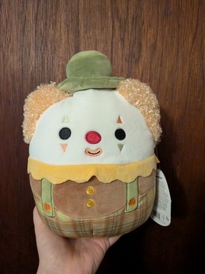 Squishmallows Radley the Clown Harvest Colors 8 Inch Soft Plush New