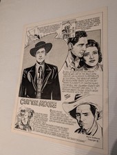 Clayton Moore Art by Mario Demarco  1970's - 80's?