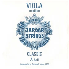 Jargar Viola A String - chr/steel: Medium, Ball end