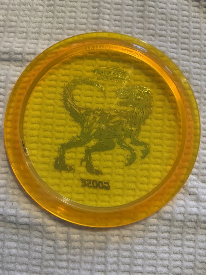 Discraft Cryztal Raptor Aaron Gossage Signature Series 173-174 - Usado Foto 2 de 2