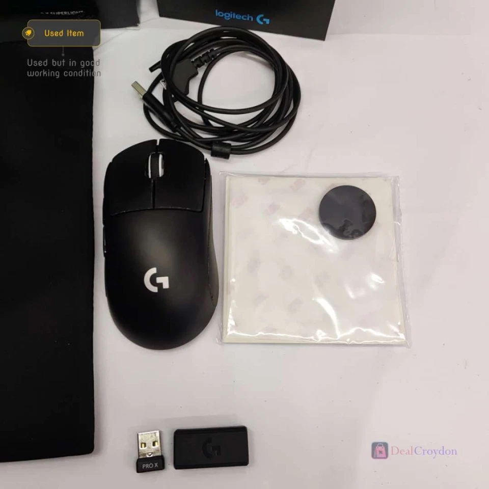 LOGITECH PRO X LIGHTSPEED COMBO SET WIRELESS GAMING HEADSET & SUPERLIGHT MOUSE - Image 3 of 4