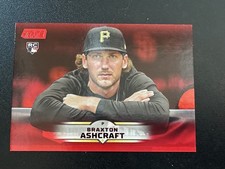 2025 Topps Stadium Club - Braxton Ashcraft #190 Red Foil (RC) + Bonus Base
