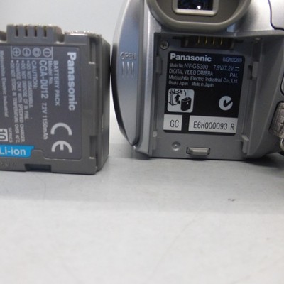 ☆Panasonic 3CCD miniDV NV-GS300 ダビング・再生☆ミニDVテープ