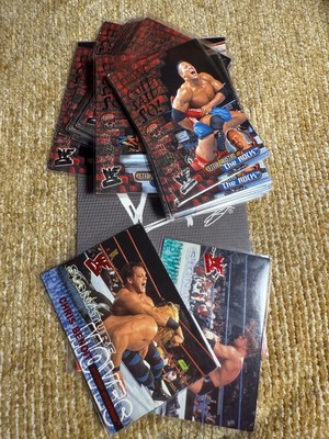 2001 FLEER WWE CARDS - STONE COLD SAID SO - SIGNATURE MOVES   YOU PICK  