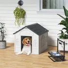 Heavy Duty Dog Crate Furniture with Double Doors for Large Dogs