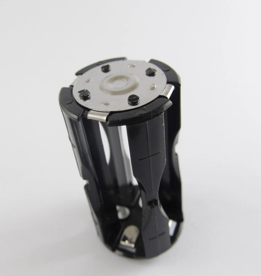 10x Black Parallel Adapter Battery Holder DC 1.5V Case Box Convert 4 AAA To 1 C - Image 2 of 4