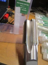 1"-11.5 HSS 5 Flute NPT Taper Pipe Tap