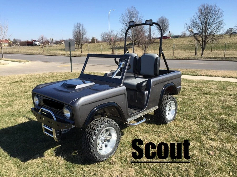 66 Styled Golf Cart body Scoutster H.I. front and rear | eBay