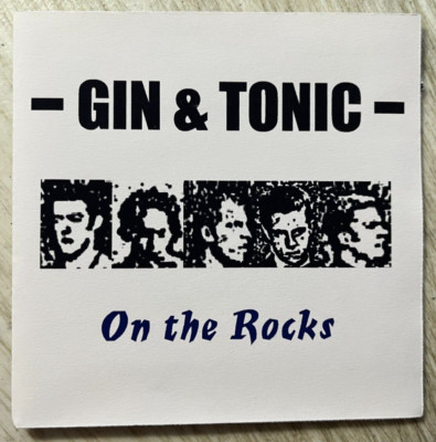 Gin & Tonic On The Rocks 10 track Band Issued Cdr Indianapolis Area Group