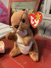 ty beanie baby lot RARE Nuts, Patti, Seaweed, Bernie, Wrinkles