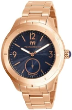 Technomarine MoonSun 42mm Rose Gold Stainless Blue Dial Watch TM-818003