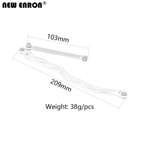 Steering Link Assembly AX80073 AR60 For RC 1/10 AXIAL RR10 Bomber Wraith SMT10 - Picture 2 of 18