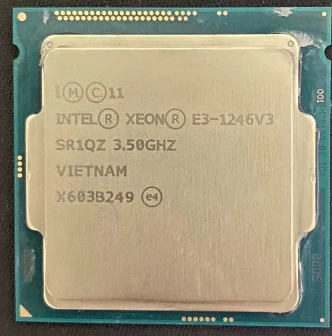 intel Xeon 22nm E3-1285v3 1275v3 1276v3 1246v3 1245v3 1226v3 1225v3 LGA1150 CPU - Image 3 of 4